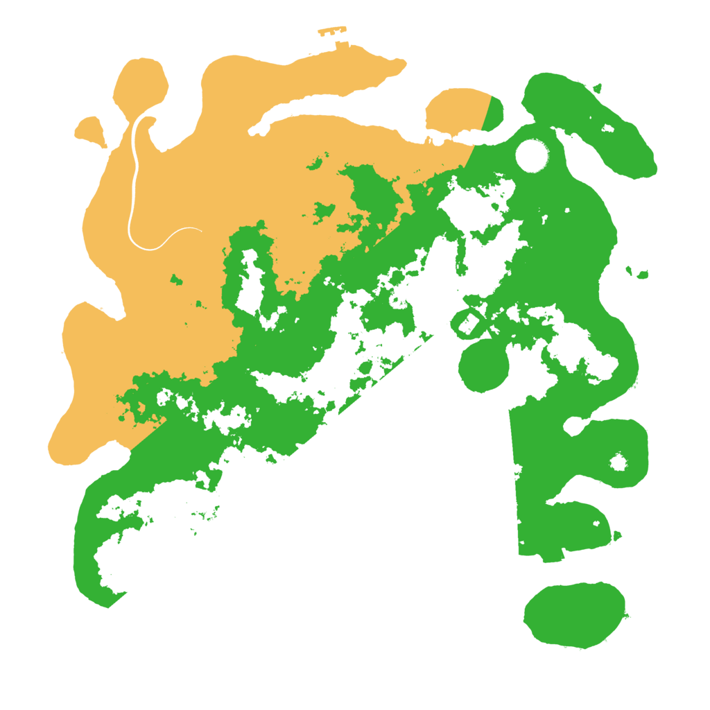 Biome Rust Map: Procedural Map, Size: 3800, Seed: 4468188