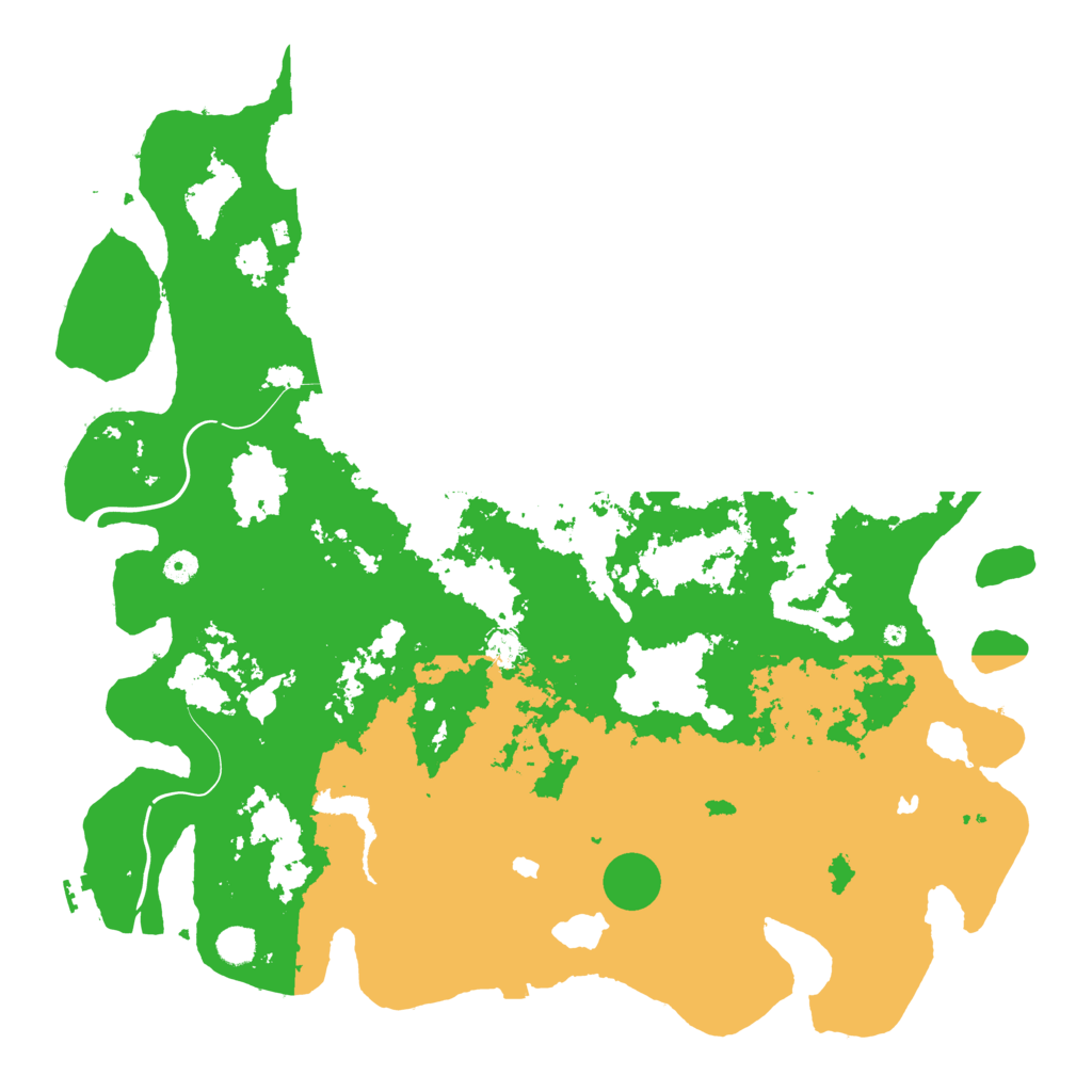 Biome Rust Map: Procedural Map, Size: 5000, Seed: 1981376284