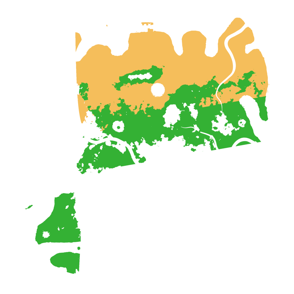 Biome Rust Map: Procedural Map, Size: 3800, Seed: 1044755