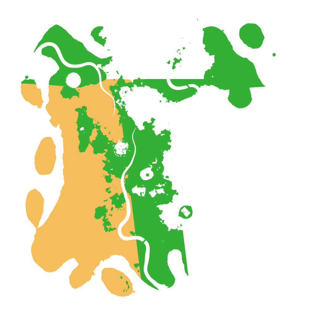 Biome Rust Map: Procedural Map, Size: 3800, Seed: 1018177