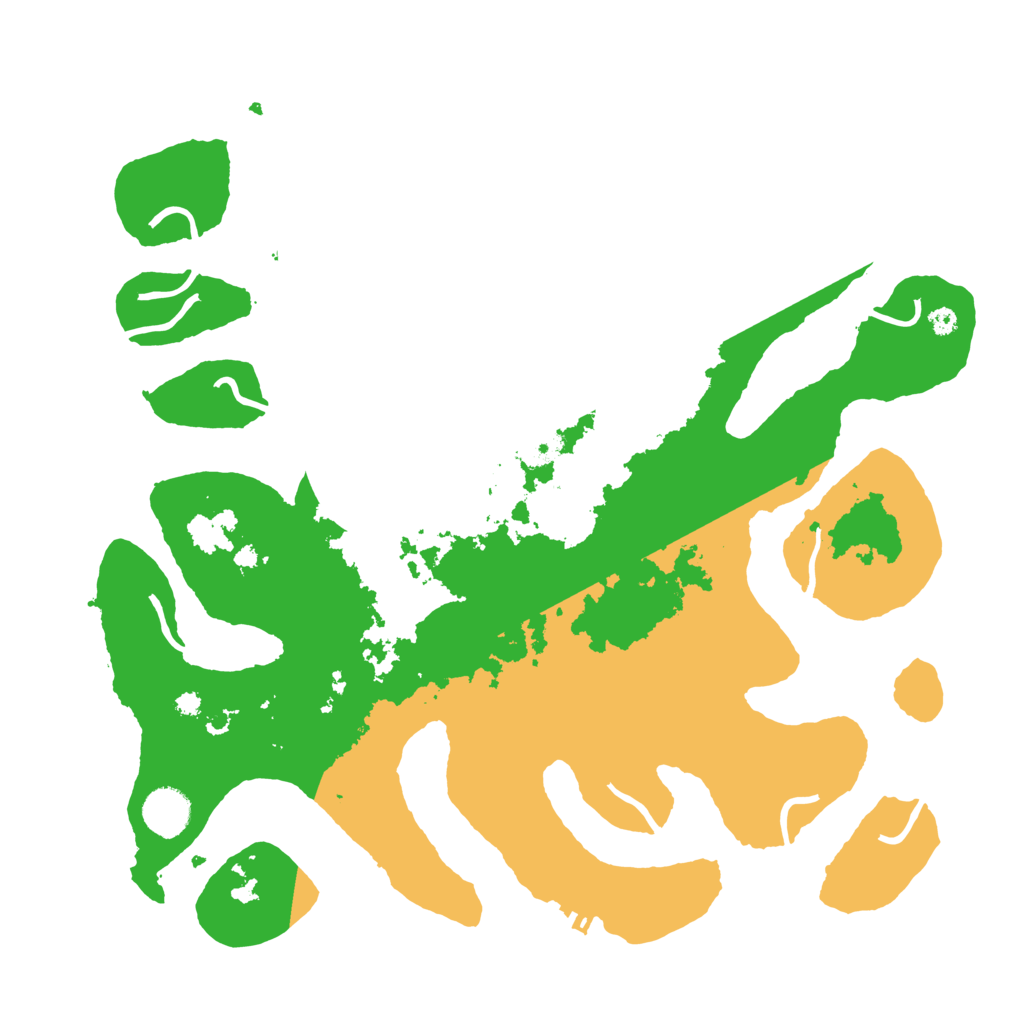 Biome Rust Map: Procedural Map, Size: 3800, Seed: 657416