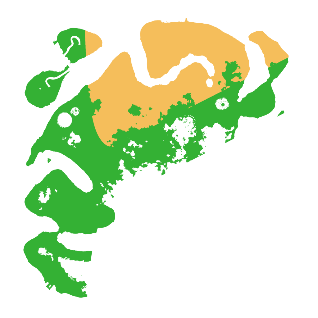 Biome Rust Map: Procedural Map, Size: 3800, Seed: 6062919