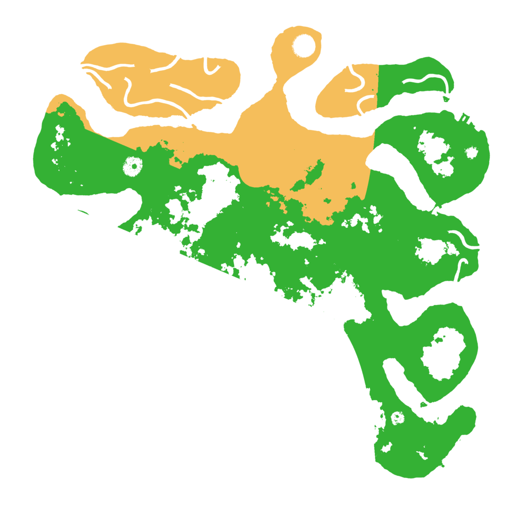 Biome Rust Map: Procedural Map, Size: 4000, Seed: 916519