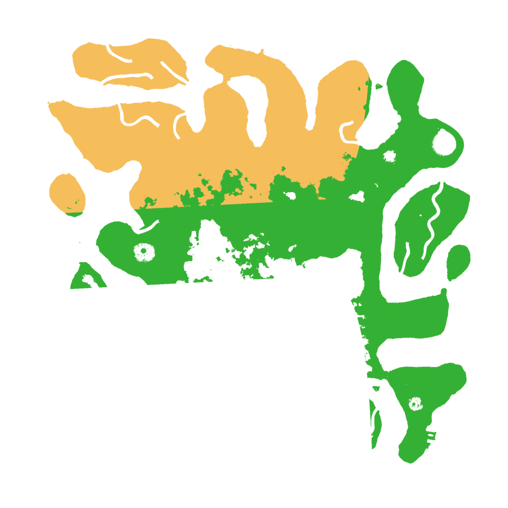 Biome Rust Map: Procedural Map, Size: 3800, Seed: 652732