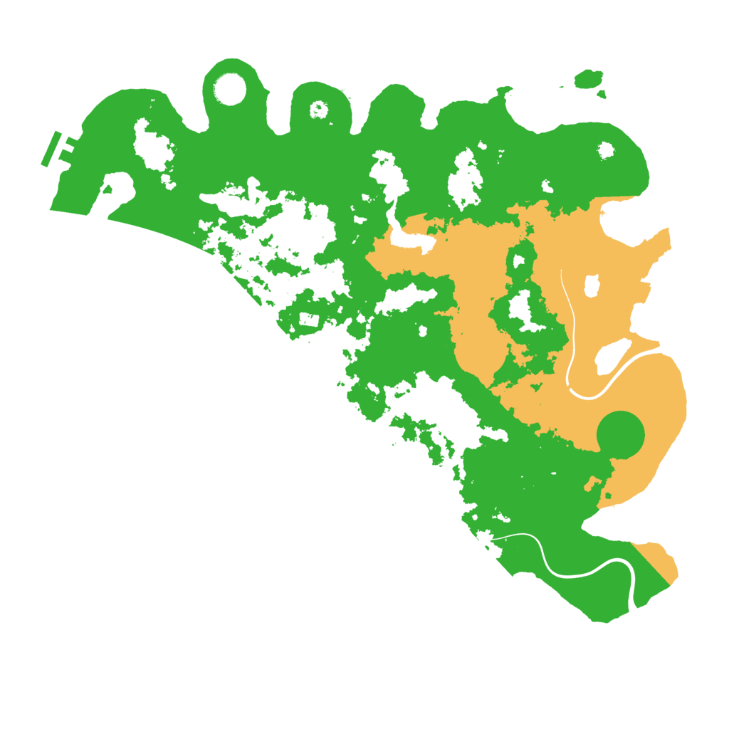 Biome Rust Map: Procedural Map, Size: 4000, Seed: 226221
