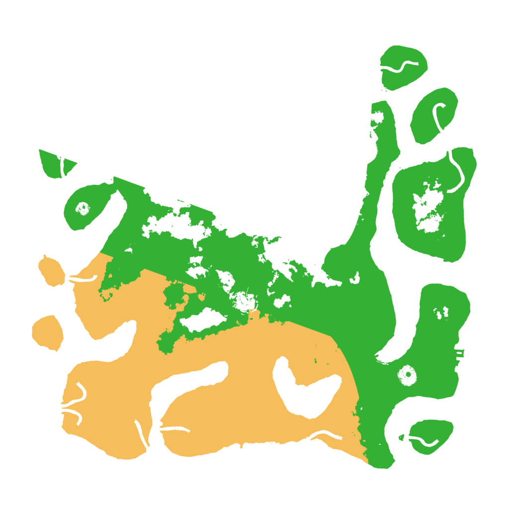 Biome Rust Map: Procedural Map, Size: 4000, Seed: 897398