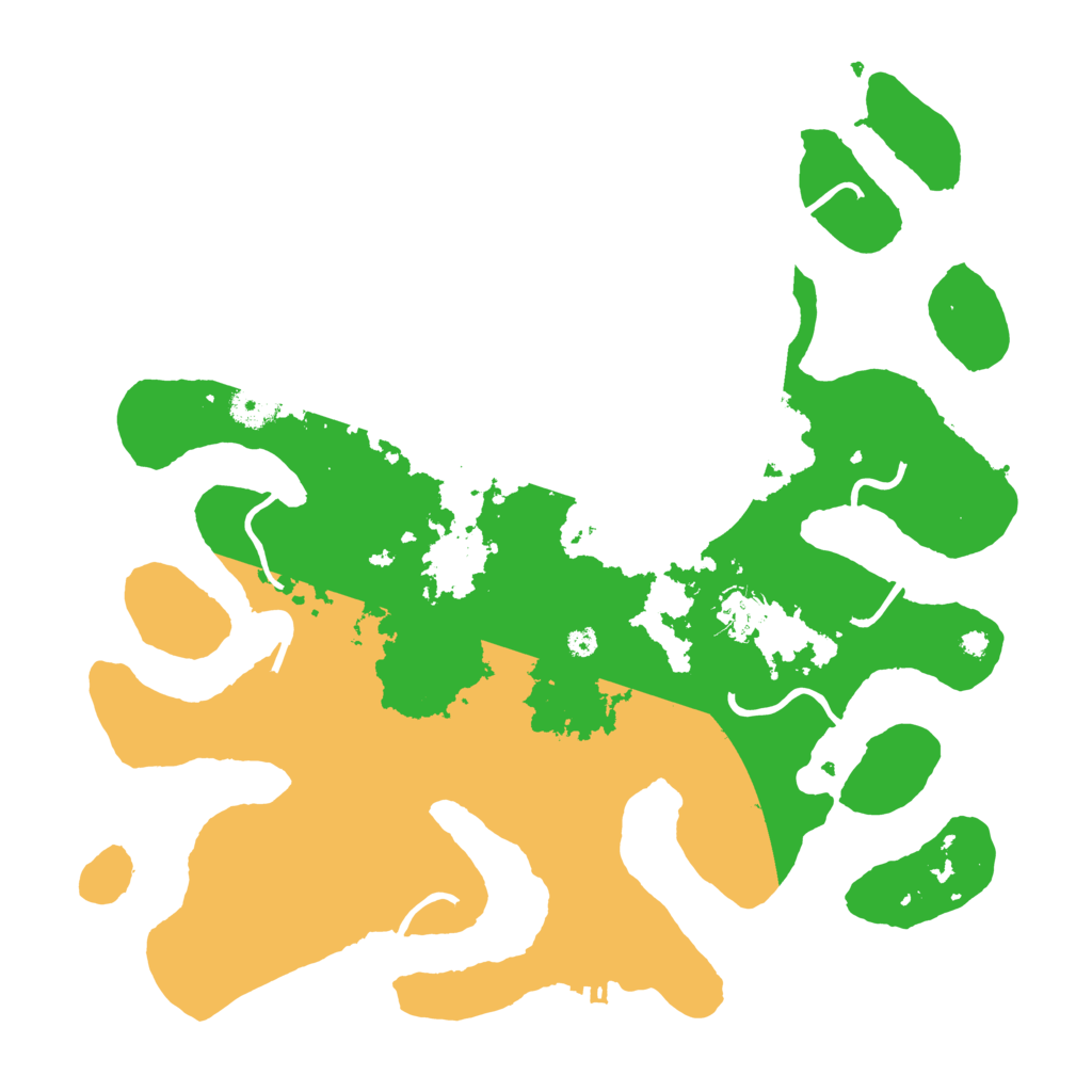 Biome Rust Map: Procedural Map, Size: 3800, Seed: 5627732