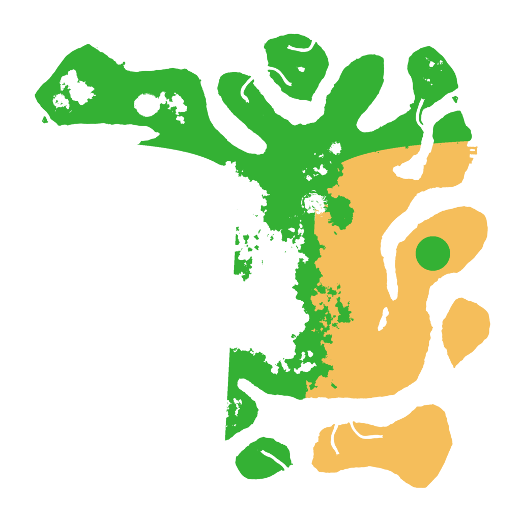 Biome Rust Map: Procedural Map, Size: 4000, Seed: 811238