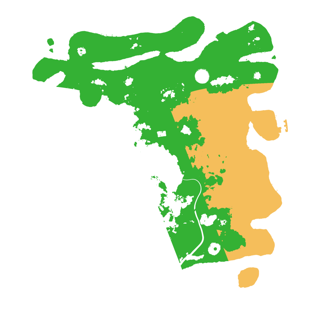 Biome Rust Map: Procedural Map, Size: 3800, Seed: 6162584