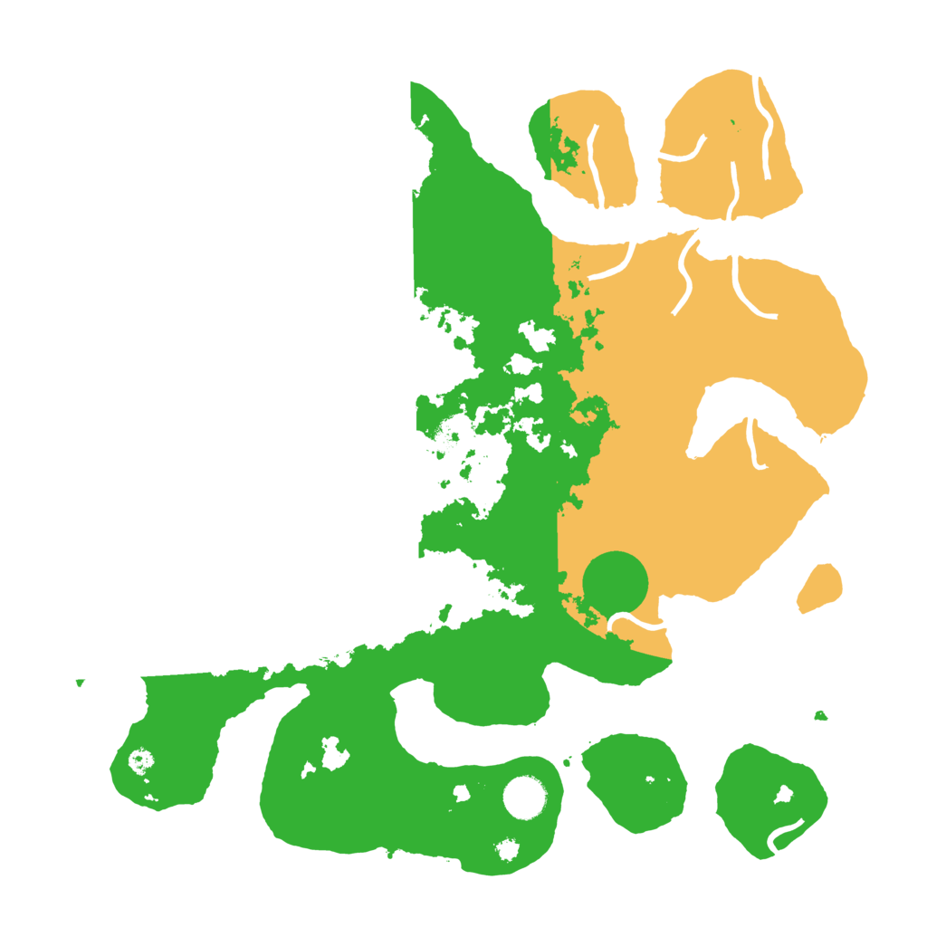 Biome Rust Map: Procedural Map, Size: 3800, Seed: 5449654