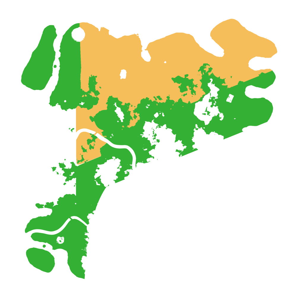 Biome Rust Map: Procedural Map, Size: 4000, Seed: 512095