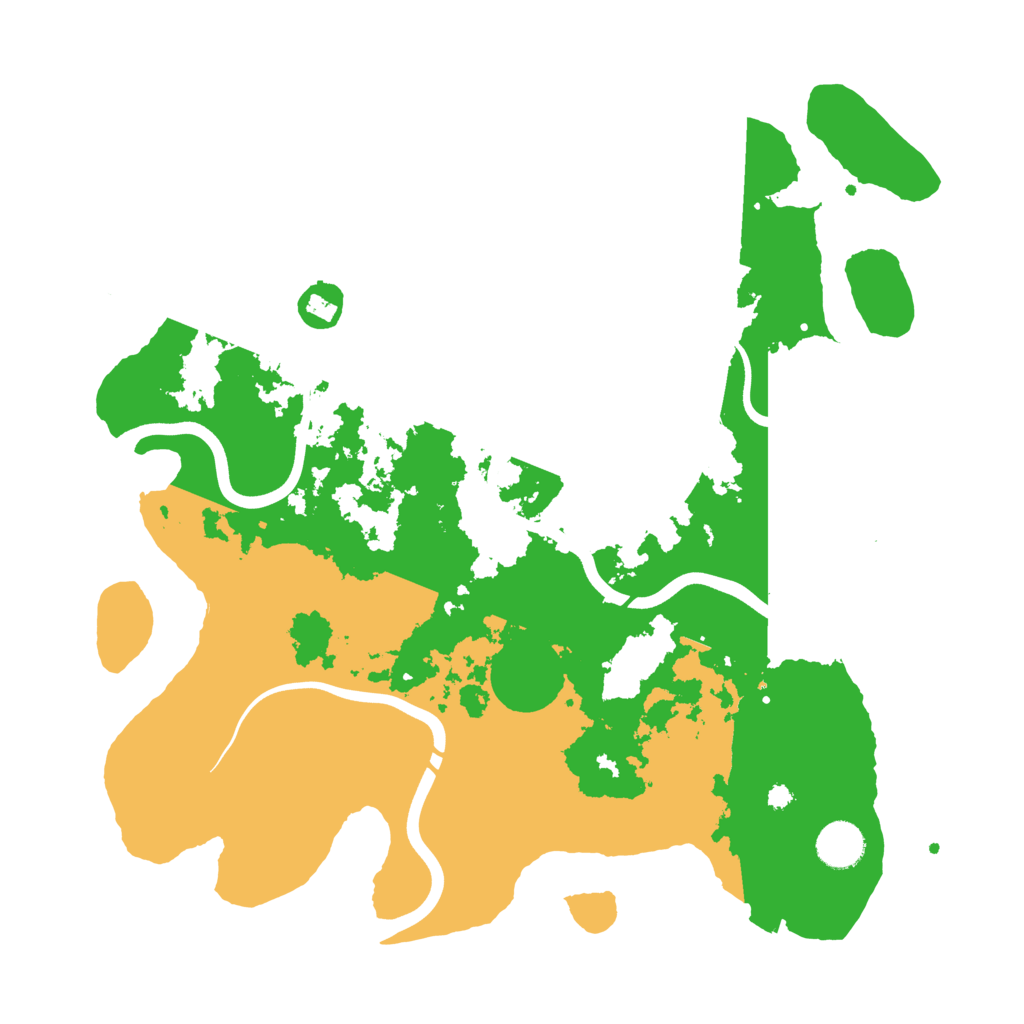 Biome Rust Map: Procedural Map, Size: 3800, Seed: 1565503