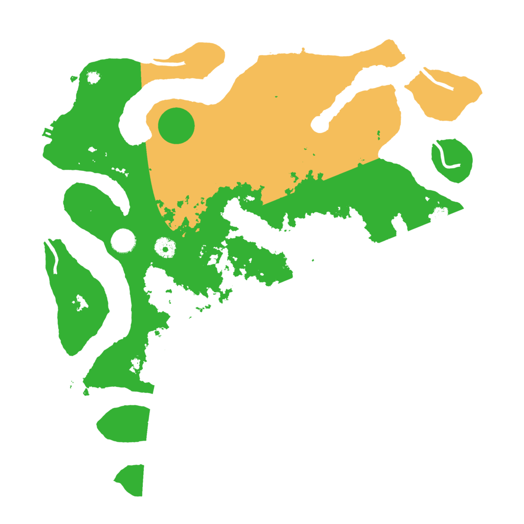 Biome Rust Map: Procedural Map, Size: 3800, Seed: 3258467