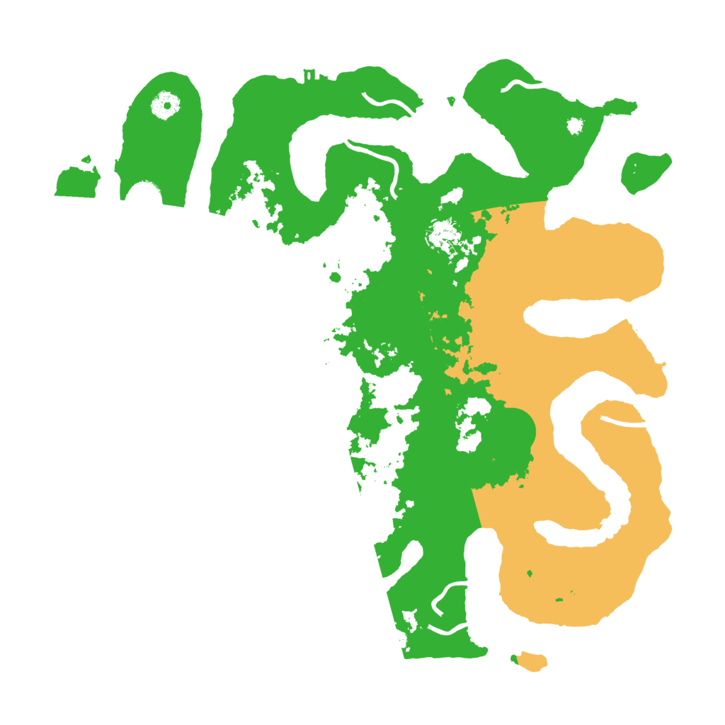 Biome Rust Map: Procedural Map, Size: 4000, Seed: 602203