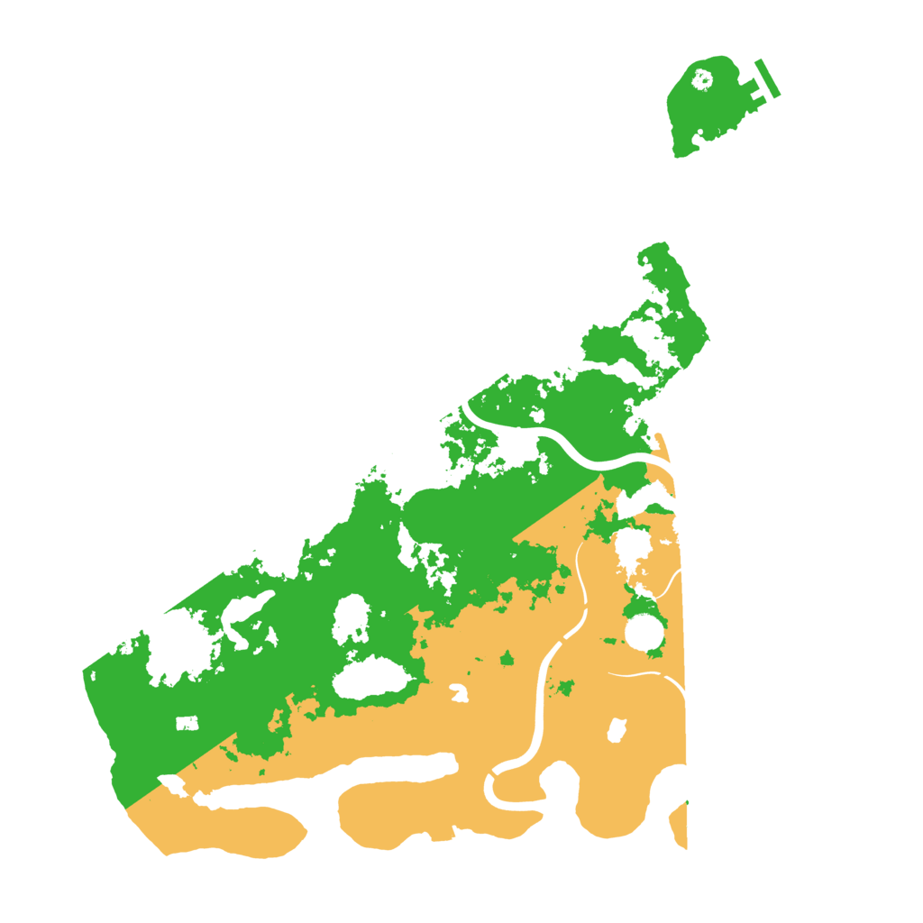Biome Rust Map: Procedural Map, Size: 4500, Seed: 2179