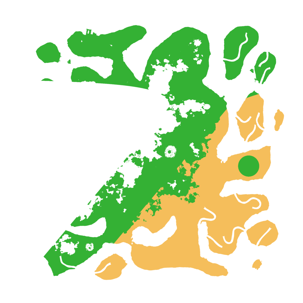 Biome Rust Map: Procedural Map, Size: 3800, Seed: 4058636