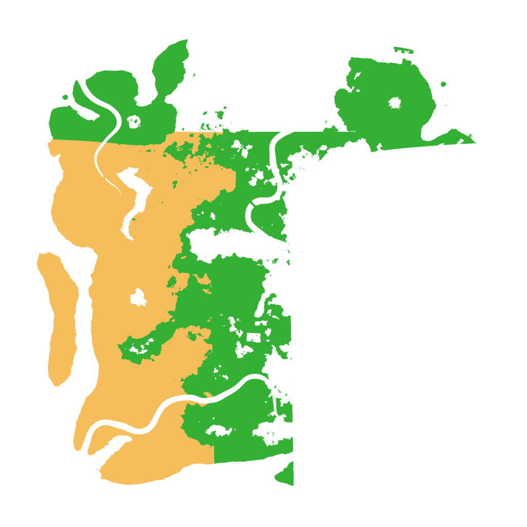 Biome Rust Map: Procedural Map, Size: 4000, Seed: 605612