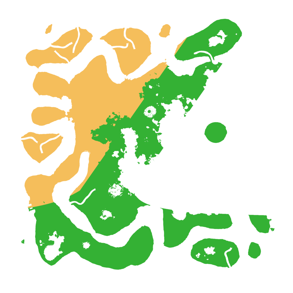 Biome Rust Map: Procedural Map, Size: 3800, Seed: 4933423