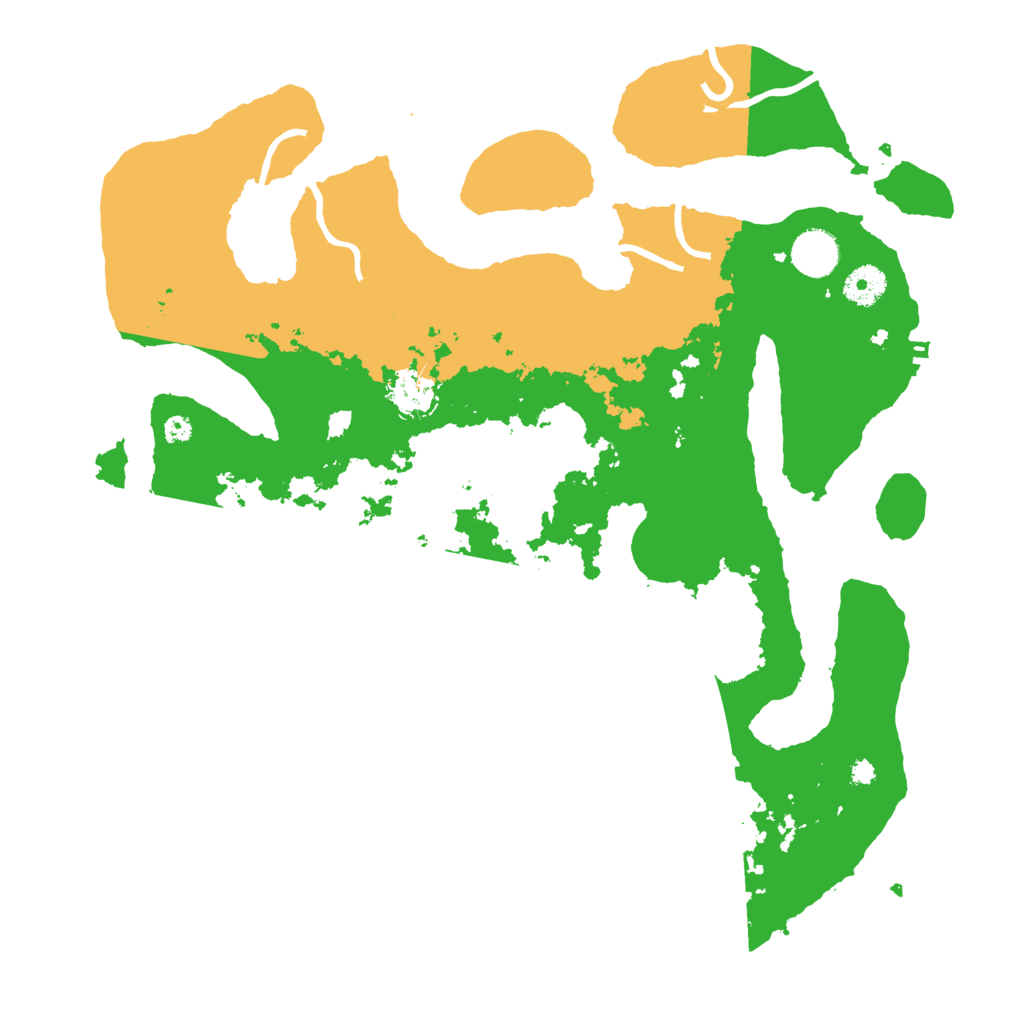 Biome Rust Map: Procedural Map, Size: 3800, Seed: 4006394