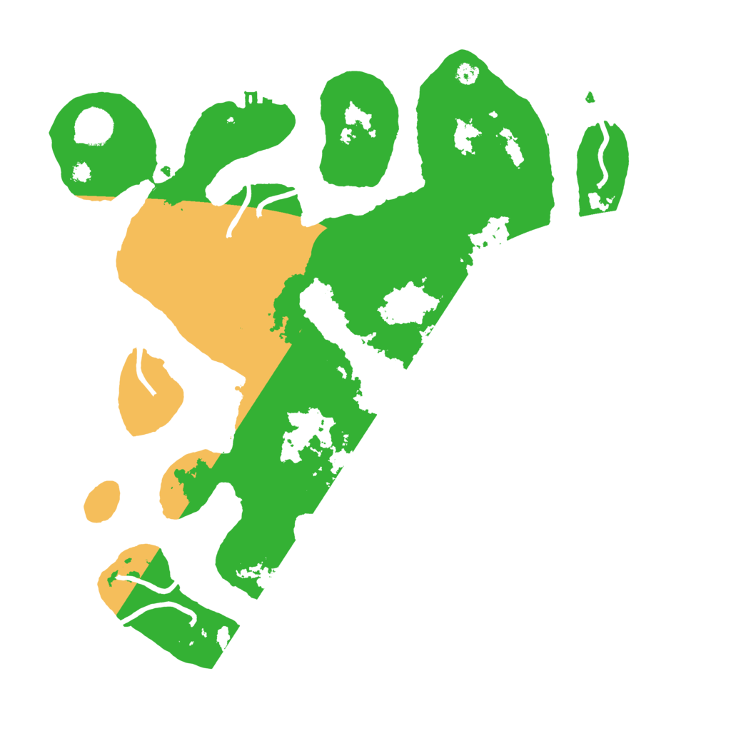 Biome Rust Map: Procedural Map, Size: 3500, Seed: 2037370960