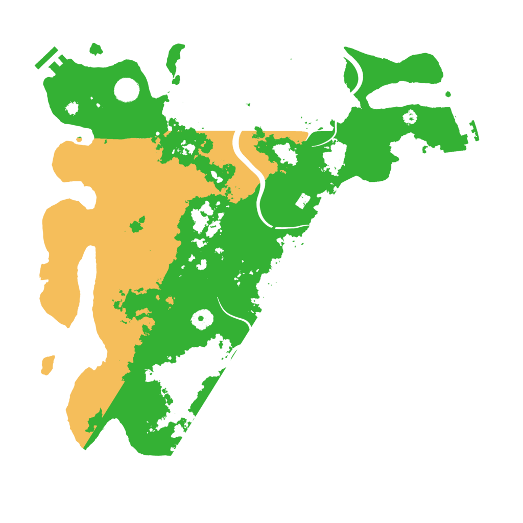 Biome Rust Map: Procedural Map, Size: 3800, Seed: 4932788
