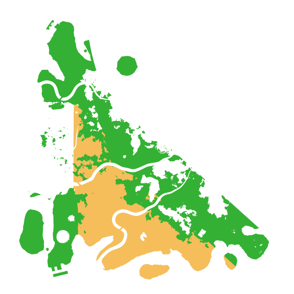 Biome Rust Map: Procedural Map, Size: 4000, Seed: 120894