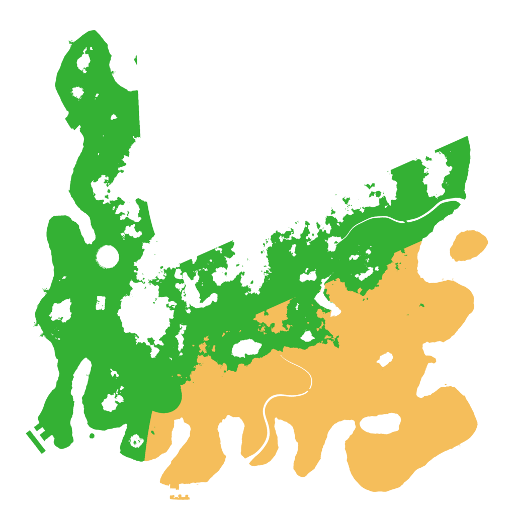 Biome Rust Map: Procedural Map, Size: 4000, Seed: 440189