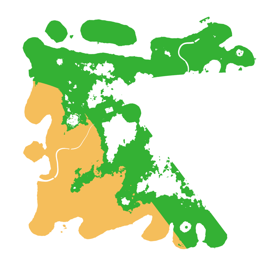 Biome Rust Map: Procedural Map, Size: 3800, Seed: 6372443
