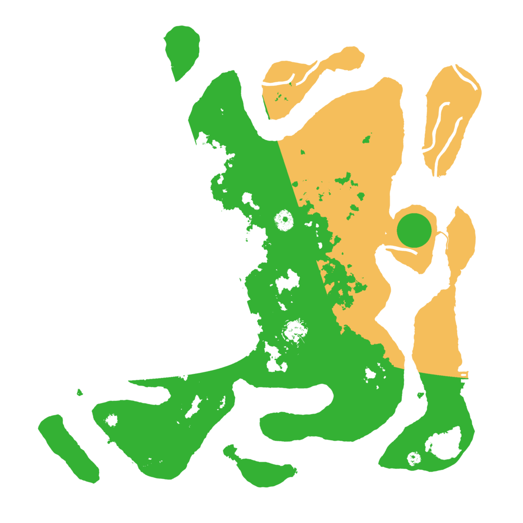 Biome Rust Map: Procedural Map, Size: 4000, Seed: 101273