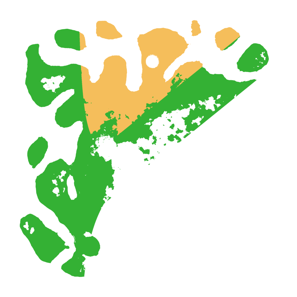 Biome Rust Map: Barren, Size: 4000, Seed: 3258