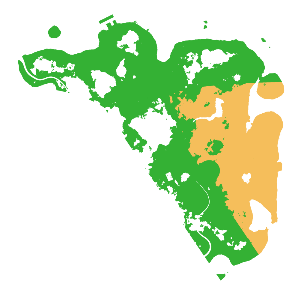 Biome Rust Map: Procedural Map, Size: 4000, Seed: 467484