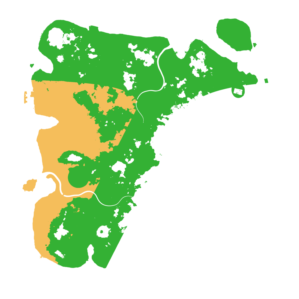 Biome Rust Map: Procedural Map, Size: 3800, Seed: 2602806