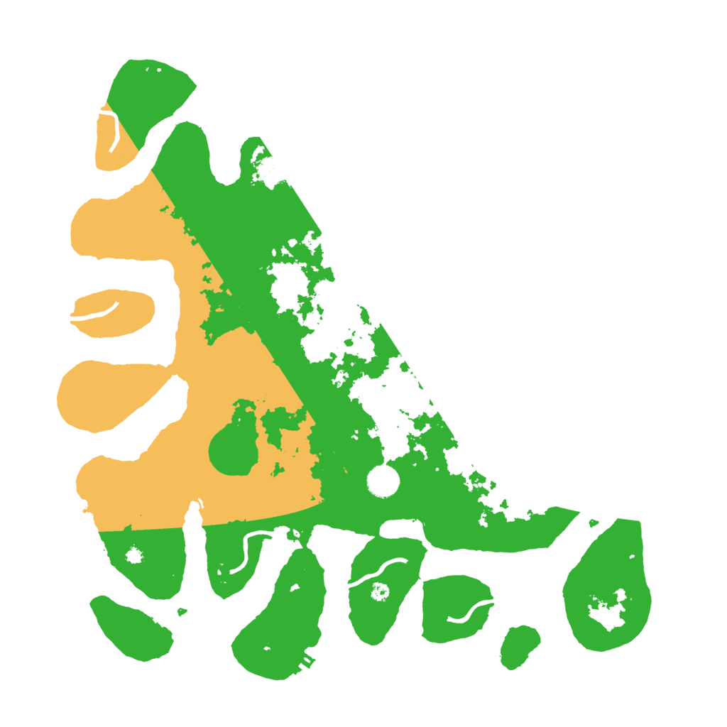 Biome Rust Map: Procedural Map, Size: 4000, Seed: 437168