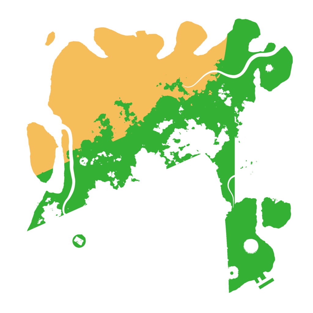 Biome Rust Map: Procedural Map, Size: 3800, Seed: 2224150