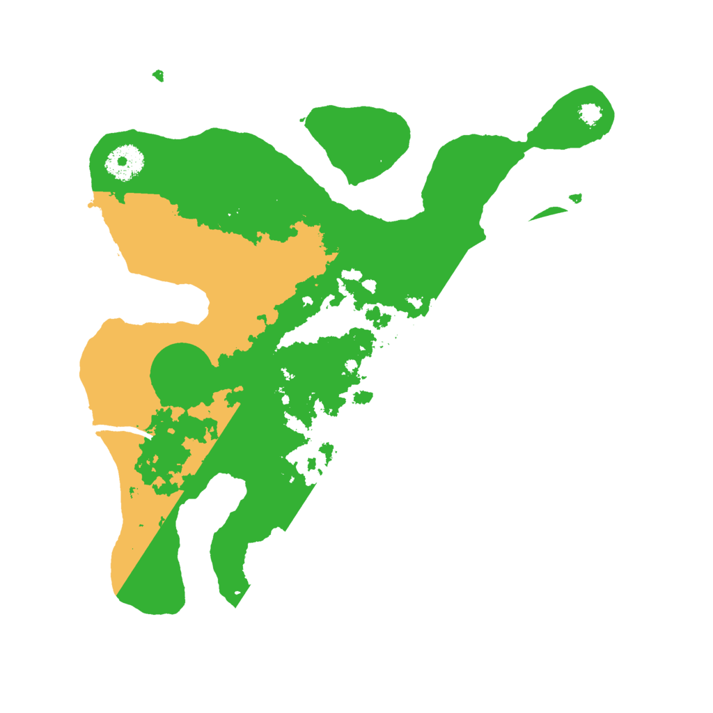 Biome Rust Map: Procedural Map, Size: 3000, Seed: 1064122862