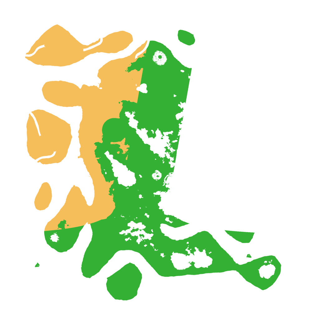 Biome Rust Map: Procedural Map, Size: 3500, Seed: 2218376