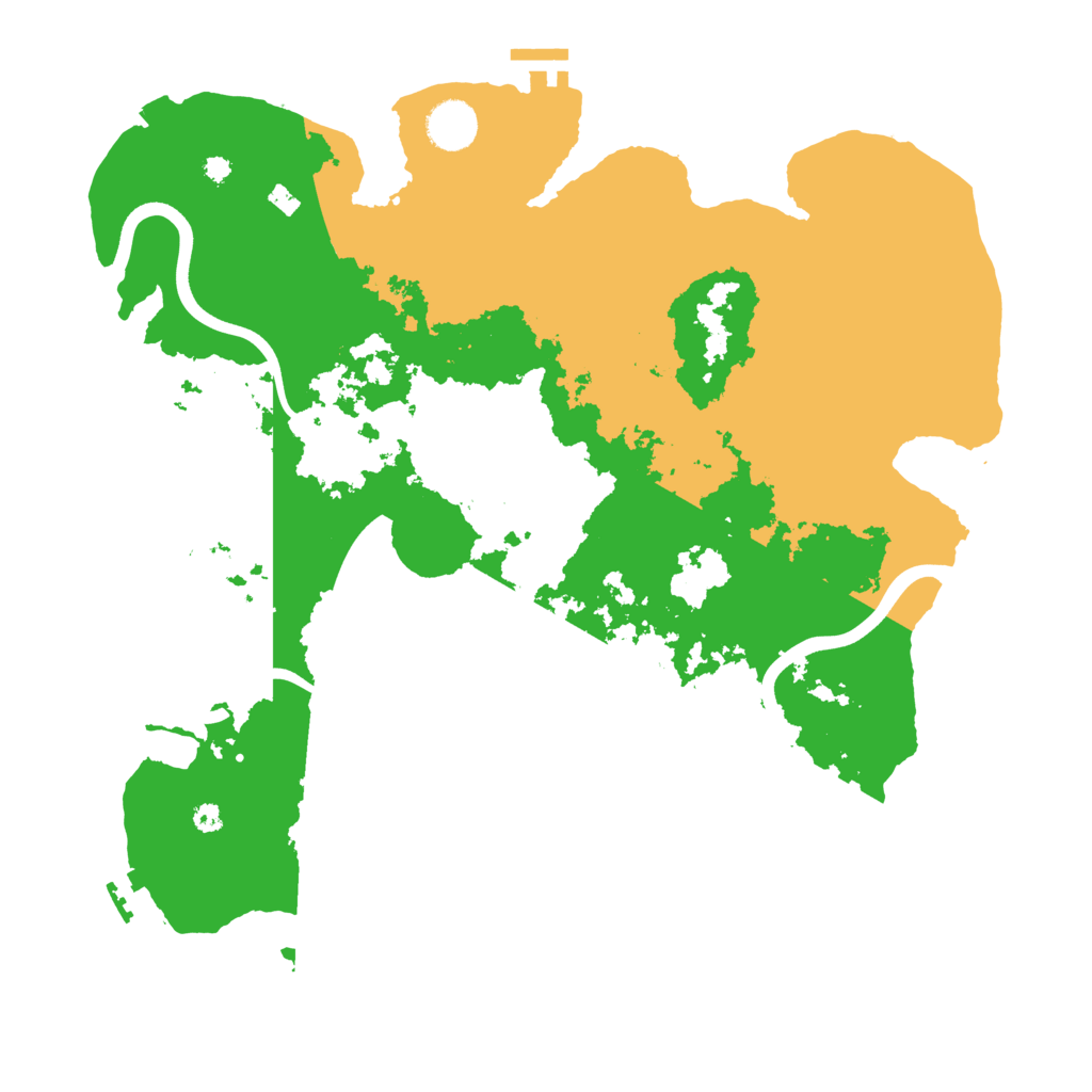 Biome Rust Map: Procedural Map, Size: 3800, Seed: 5747641