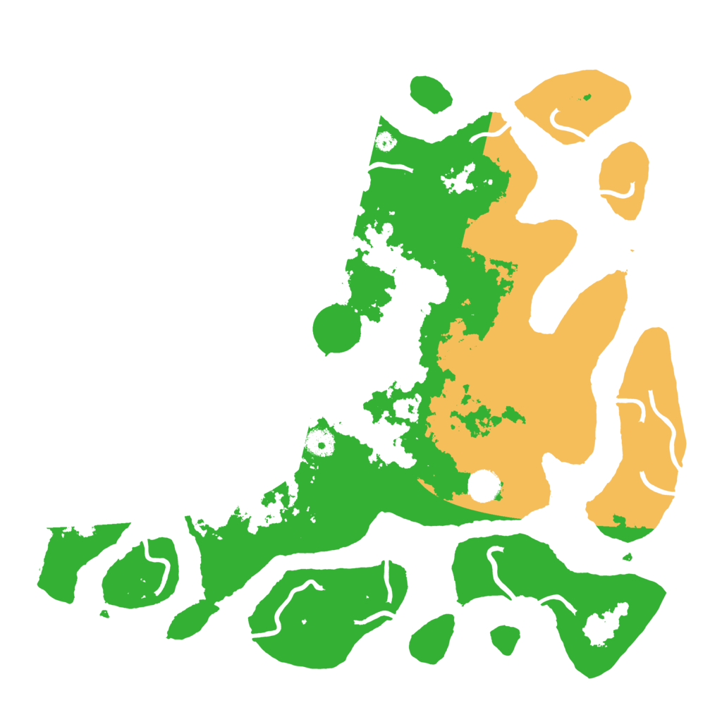 Biome Rust Map: Procedural Map, Size: 4000, Seed: 581380