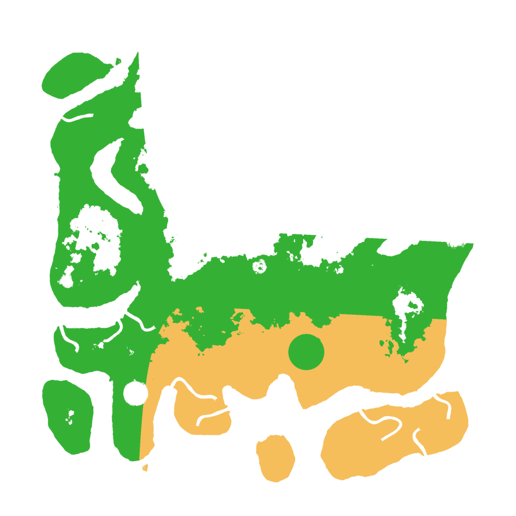 Biome Rust Map: Procedural Map, Size: 3800, Seed: 3392000