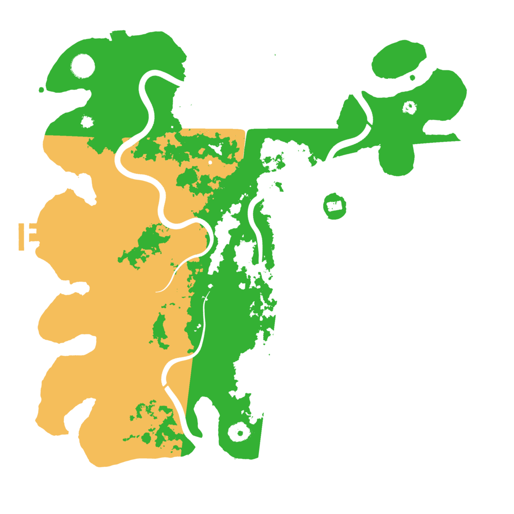 Biome Rust Map: Procedural Map, Size: 3800, Seed: 1730665