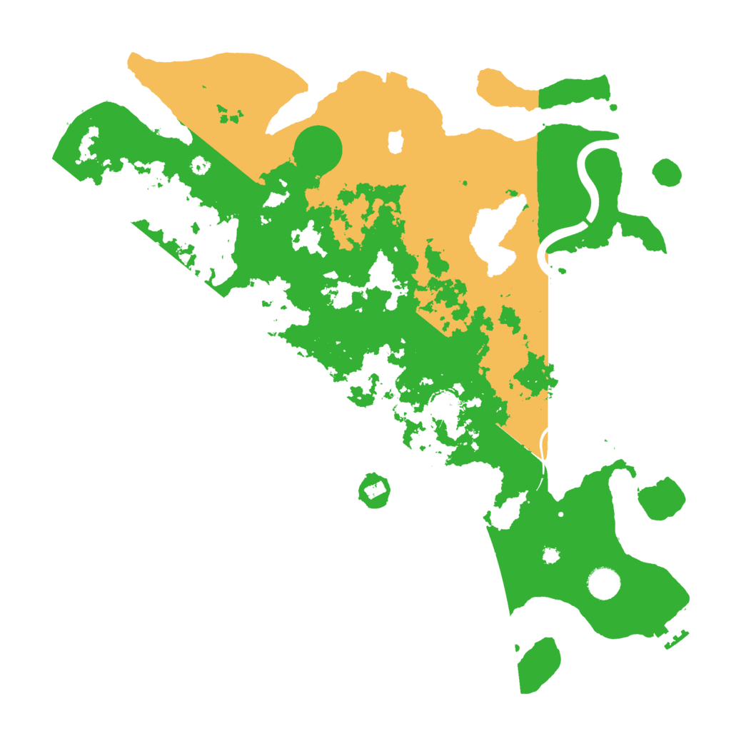 Biome Rust Map: Procedural Map, Size: 4000, Seed: 890787