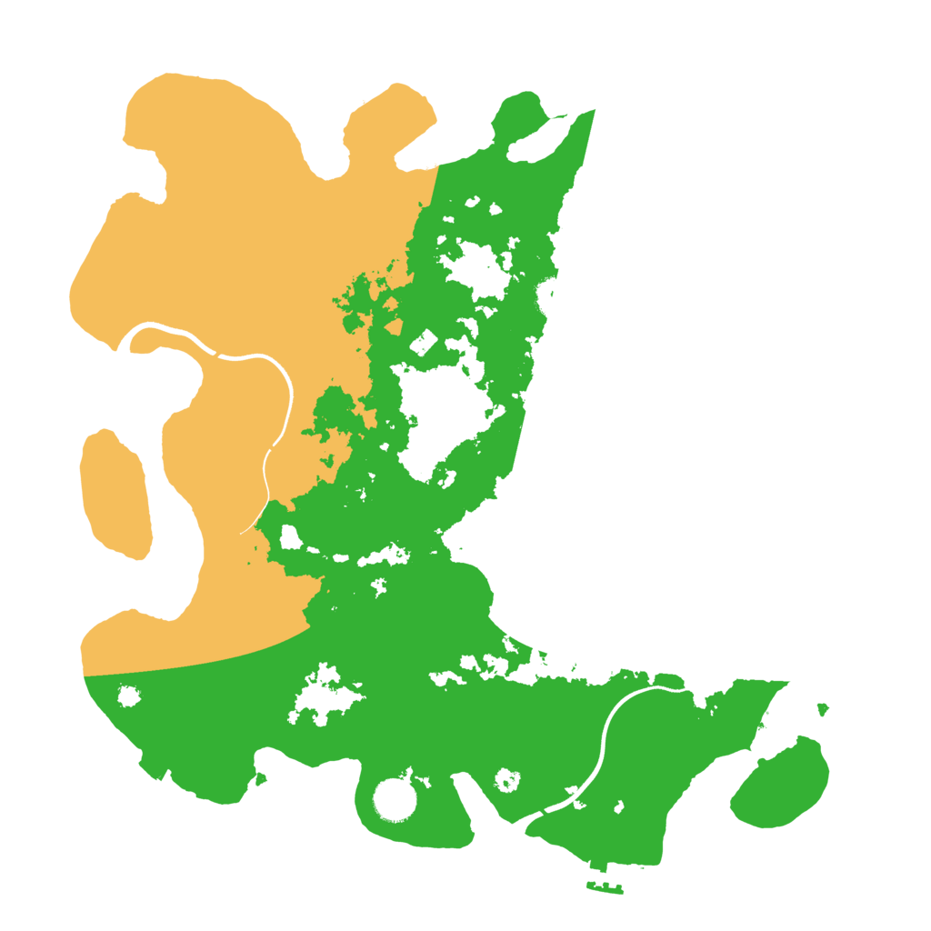 Biome Rust Map: Procedural Map, Size: 3800, Seed: 2693913
