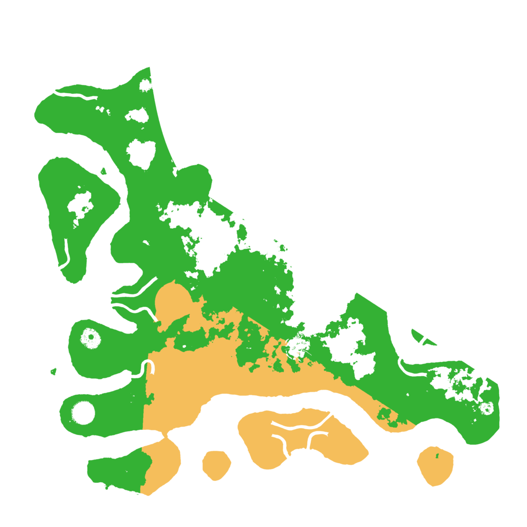 Biome Rust Map: Procedural Map, Size: 4000, Seed: 249467