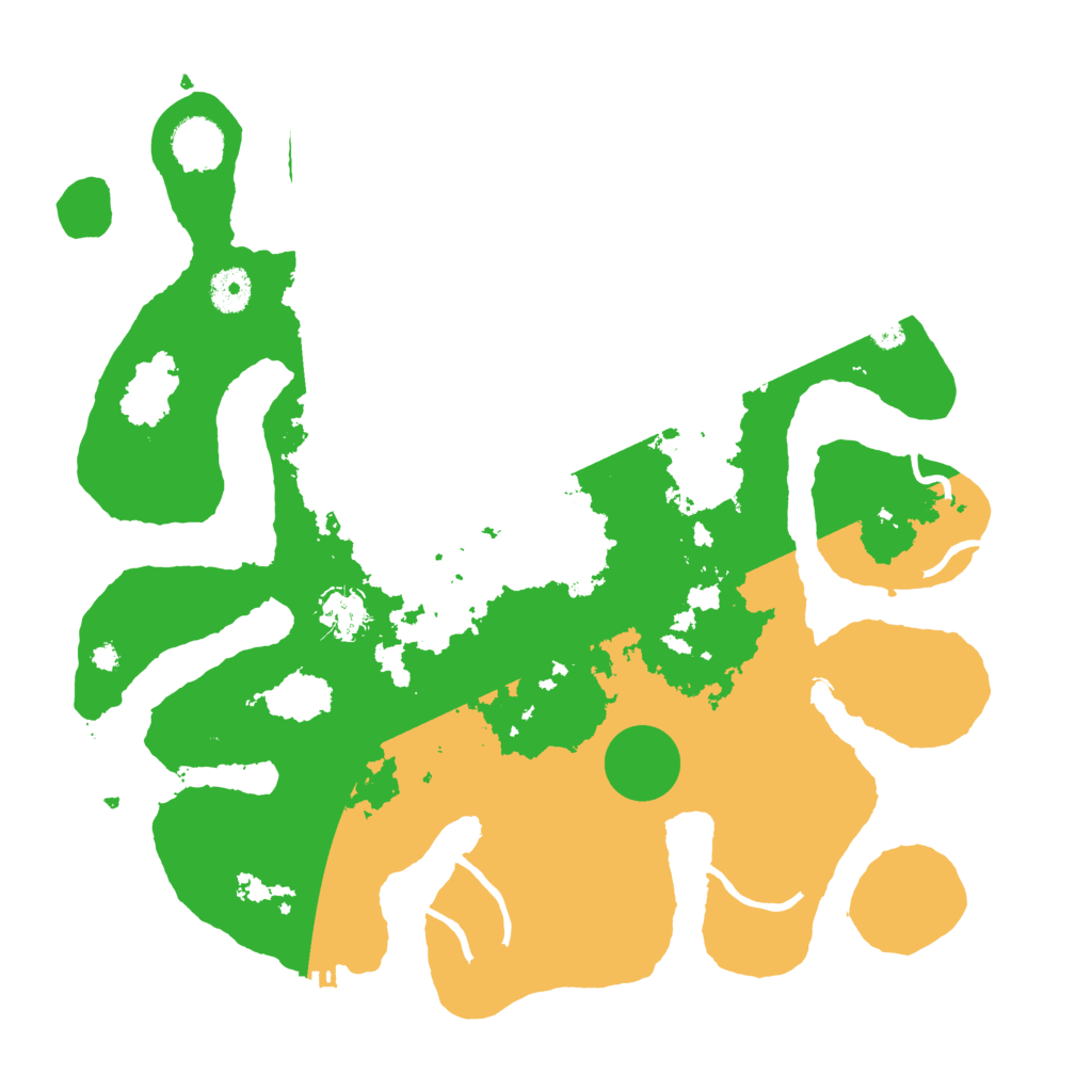 Biome Rust Map: Procedural Map, Size: 3800, Seed: 2935088