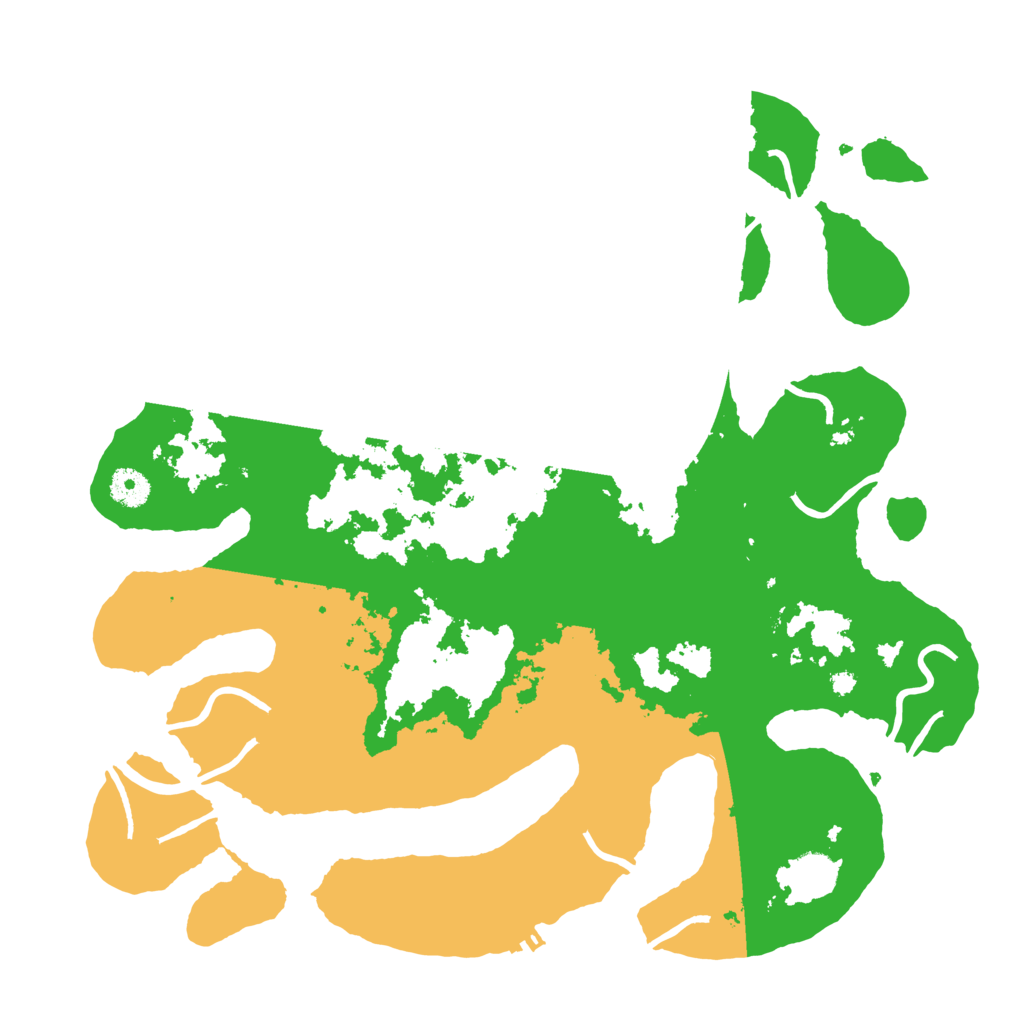 Biome Rust Map: Procedural Map, Size: 3950, Seed: 788721009