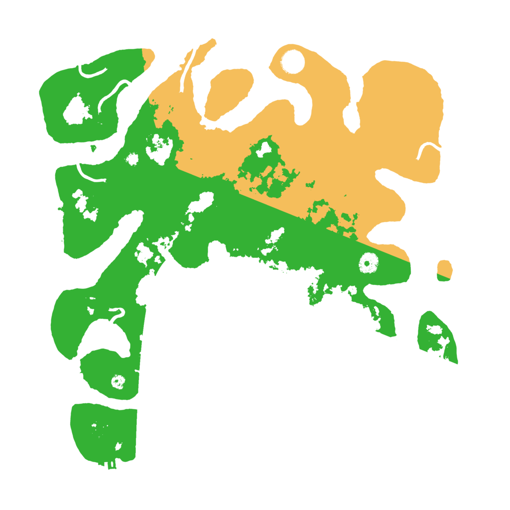 Biome Rust Map: Procedural Map, Size: 3800, Seed: 5464802