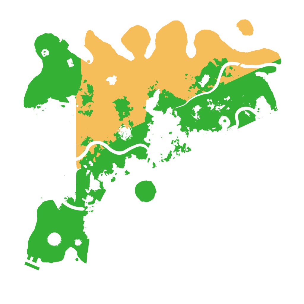 Biome Rust Map: Procedural Map, Size: 4000, Seed: 176187