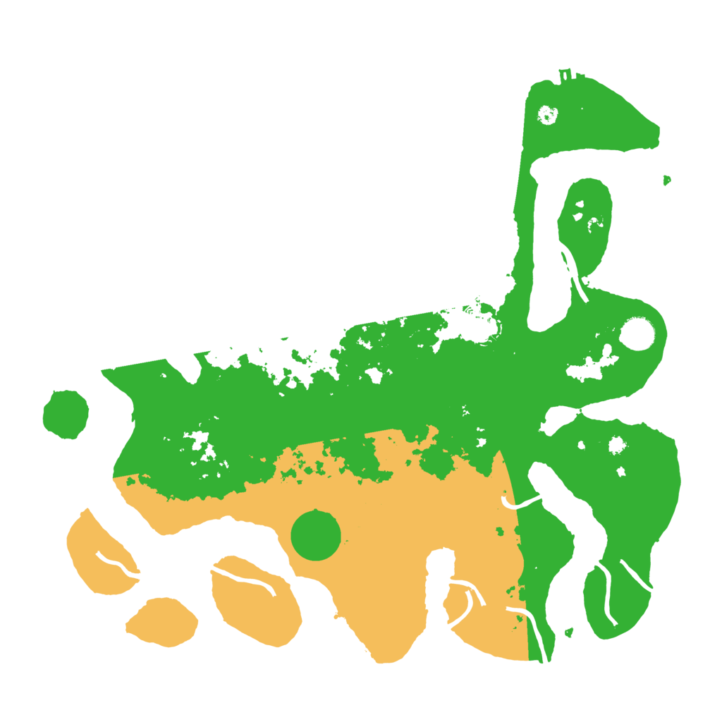 Biome Rust Map: Procedural Map, Size: 3800, Seed: 4792086