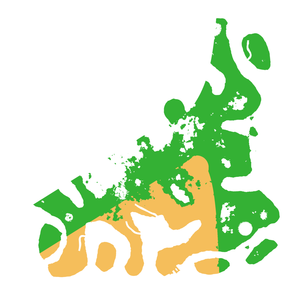 Biome Rust Map: Procedural Map, Size: 3800, Seed: 730796