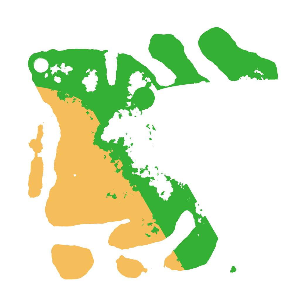 Biome Rust Map: Barren, Size: 3650, Seed: 5662243